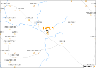 map of Tayem