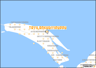 map of Tayilankudiyiruppu