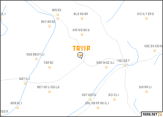 map of Tayıp