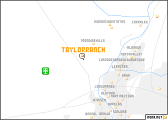 map of Taylor Ranch