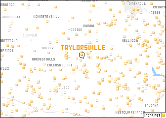 map of Taylorsville