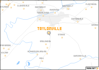 map of Taylorville