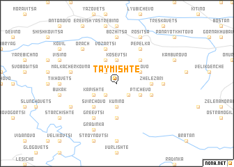map of Taymishte