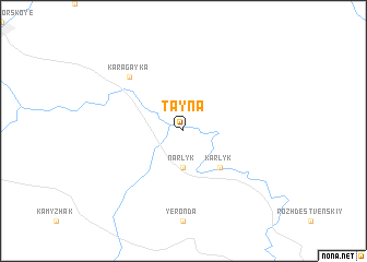 map of Tayna