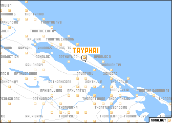 map of Tây Phái