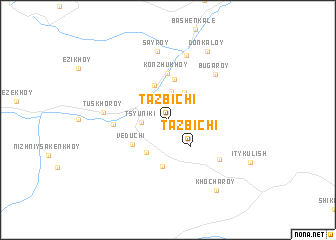 map of Tazbichi