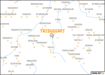 map of Tazouggart