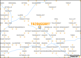 map of Tazouggart