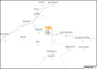 map of Tba