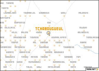 map of Tchabougueul