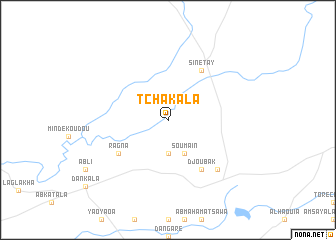 map of Tchakala