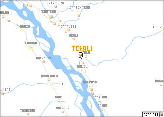 map of Tchali