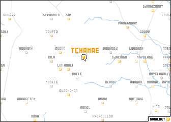 map of Tchamaé