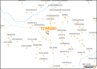 map of Tchaua II