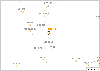 map of Tchave