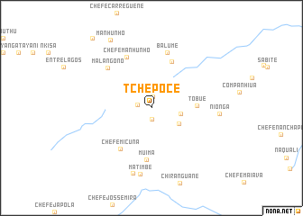 map of Tchepôce