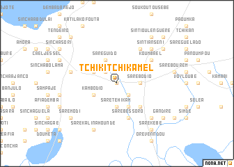 map of Tchikitchikamel