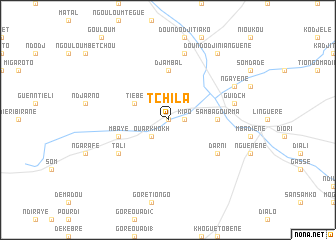 map of Tchila
