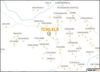 map of Tchilela