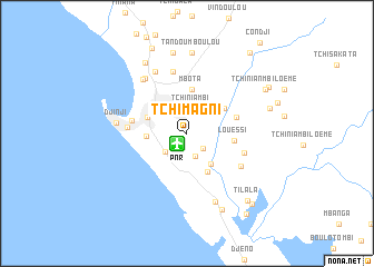 map of Tchimagni