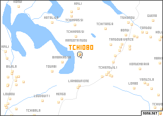map of Tchiobo
