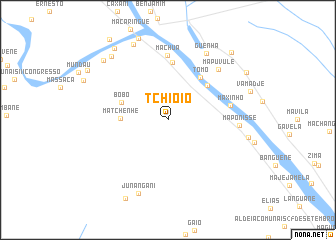 map of Tchioio