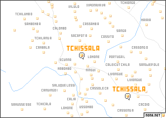 map of Tchissala