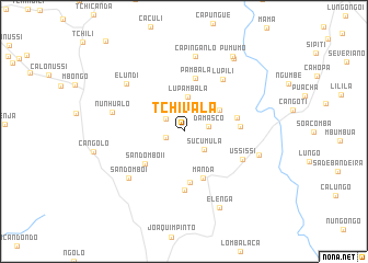 map of Tchivala