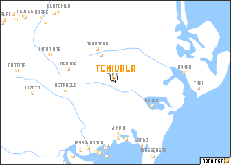 map of Tchivala