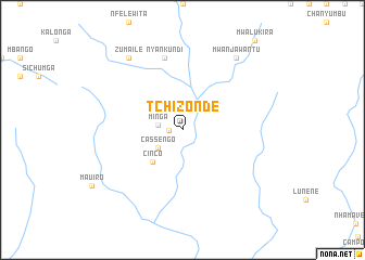 map of Tchizonde