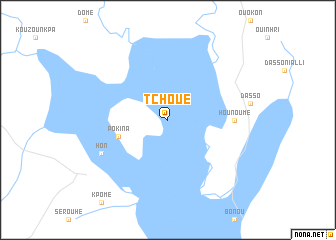 map of Tchouè
