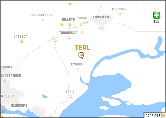 map of Teal