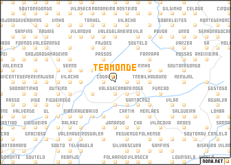 map of Teamonde