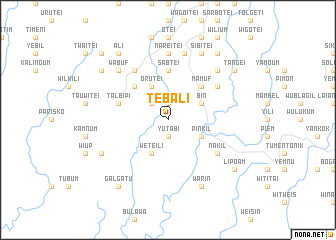 map of Tebali
