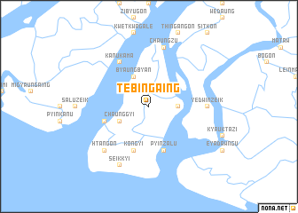 map of Tēbingaing