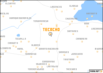 map of Tecacho