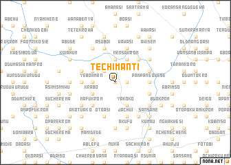 map of Techimanti