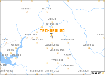 map of Techobampo