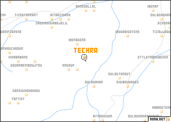 map of Techra