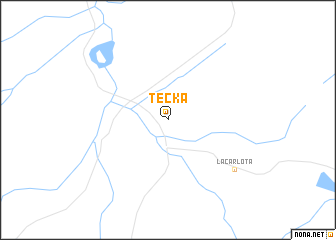 map of Tecka