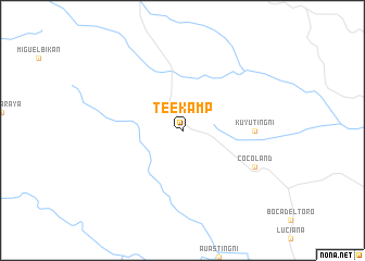 map of Tee Kamp