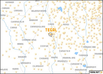 map of Tegal