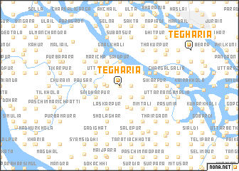 map of Tegharia