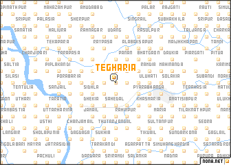 map of Tegharia