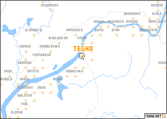 map of Tégha