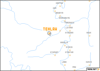 map of Tehlaw