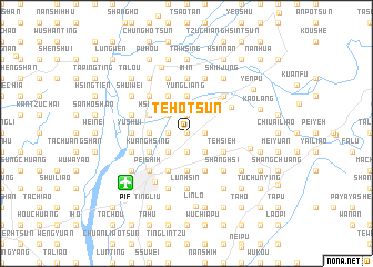 map of Te-ho-ts\