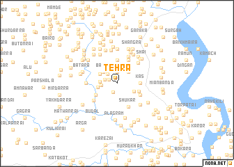 map of Tehra