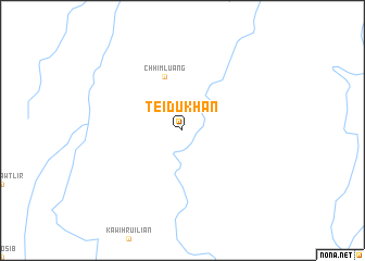 map of Teidukhan