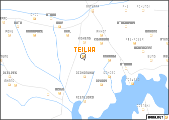 map of Teilwa